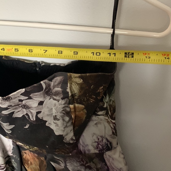 🌻 Vintage Floral ASOS Petite MIDI Dress Size 6 NWOT - Picture 9 of 9